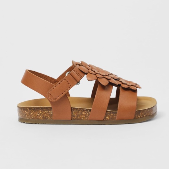 NWT Zara Baby Floral Sandals size 4.5 - Picture 2 of 6